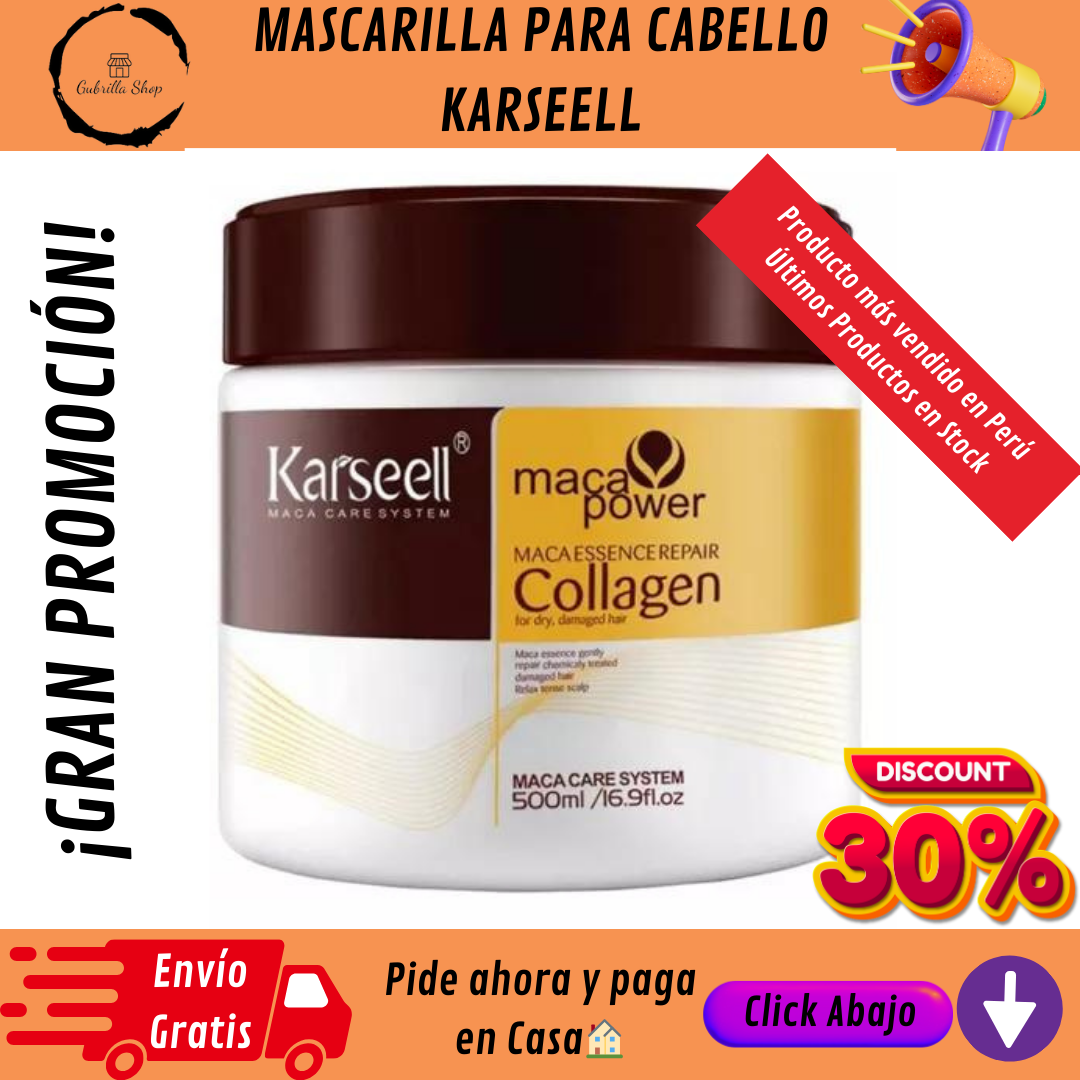 💇💇‍♀️MASCARILLA PARA CABELLO KARSEELL💇💇‍♀️