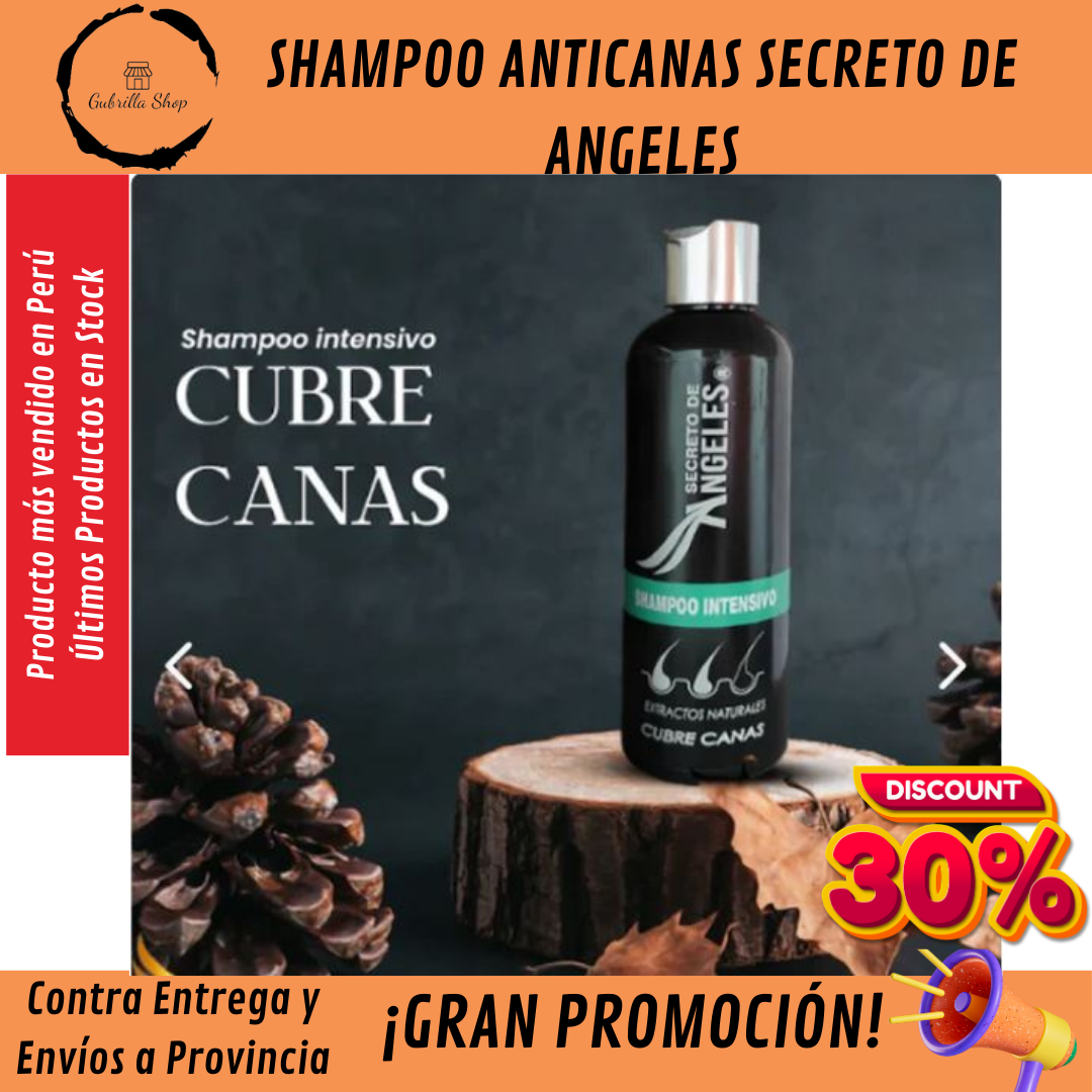 ✨SHAMPOO CUBRECANAS SECRETO DE ANGELES✨