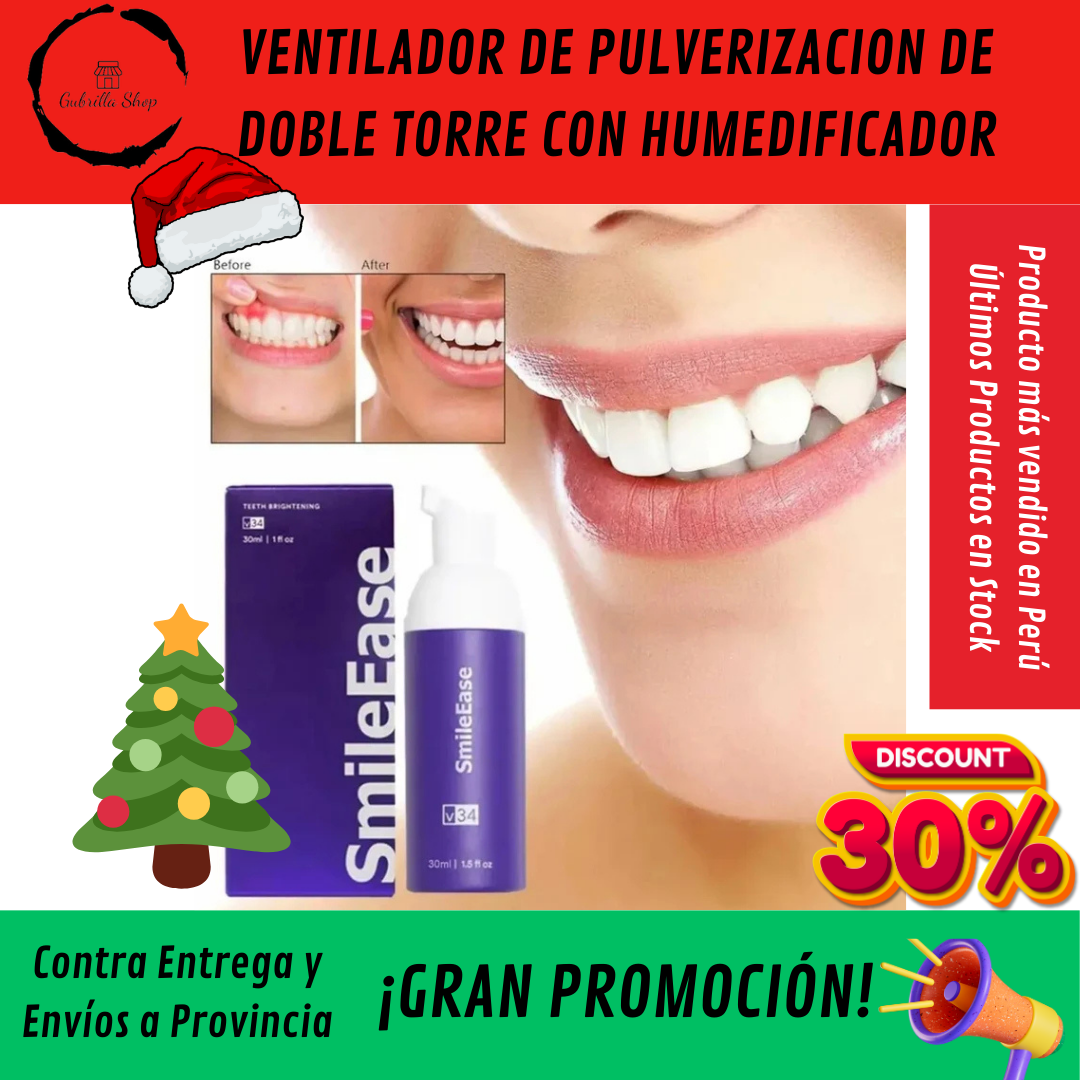 🦷🪥SMILE EASE: BLANQUEADOR DENTAL🦷🪥